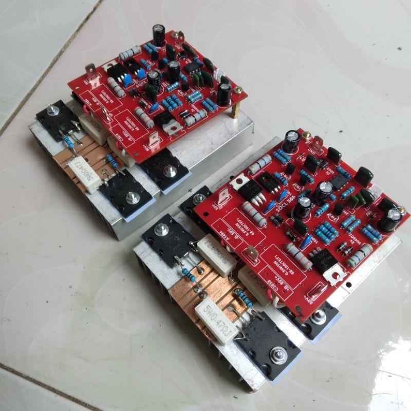 KIT POWER AMPLIFIER DRIVER SOCL 506 PLUS FINAL 2 SET TRANSISTOR TOSHIBA