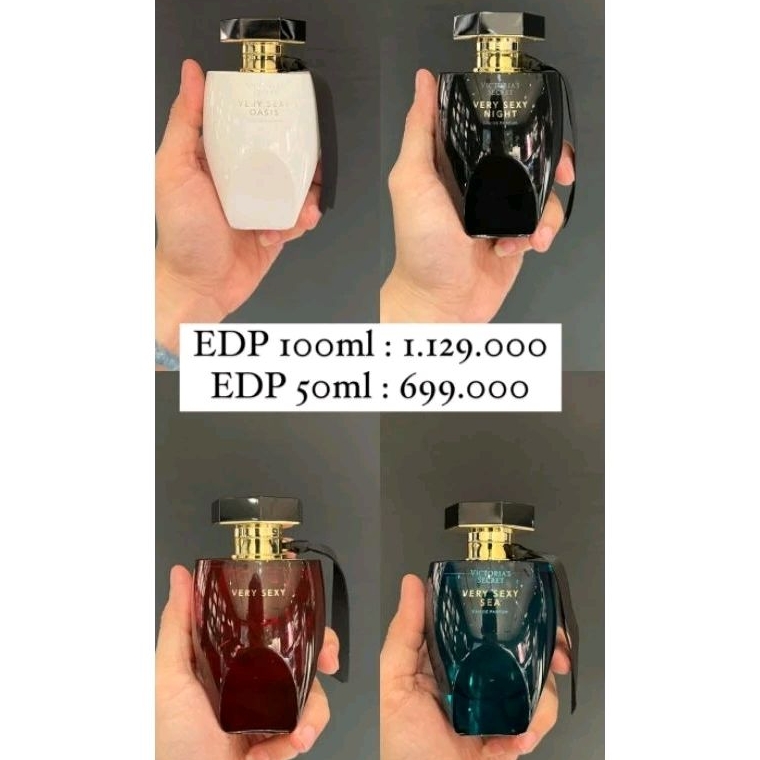 100% ORI Parfum Victoria's Secret Very Sexy, Very Sexy Sea, Very Sexy Night, Very Sexy Oasis, Very S