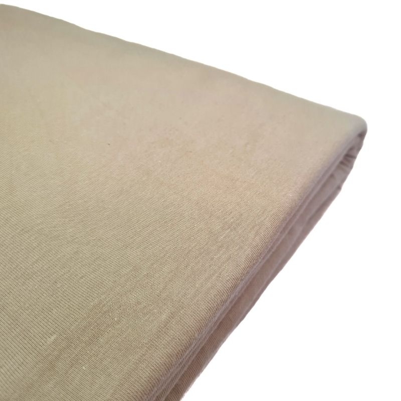 Cotton Combed 24's Coklat Susu/Cokusu (Kain Katun Coklat Susu/Cokusu)