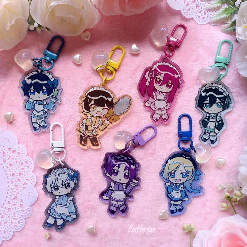 [CLEARANCE] Blue Lock Jersey Maid Keychain