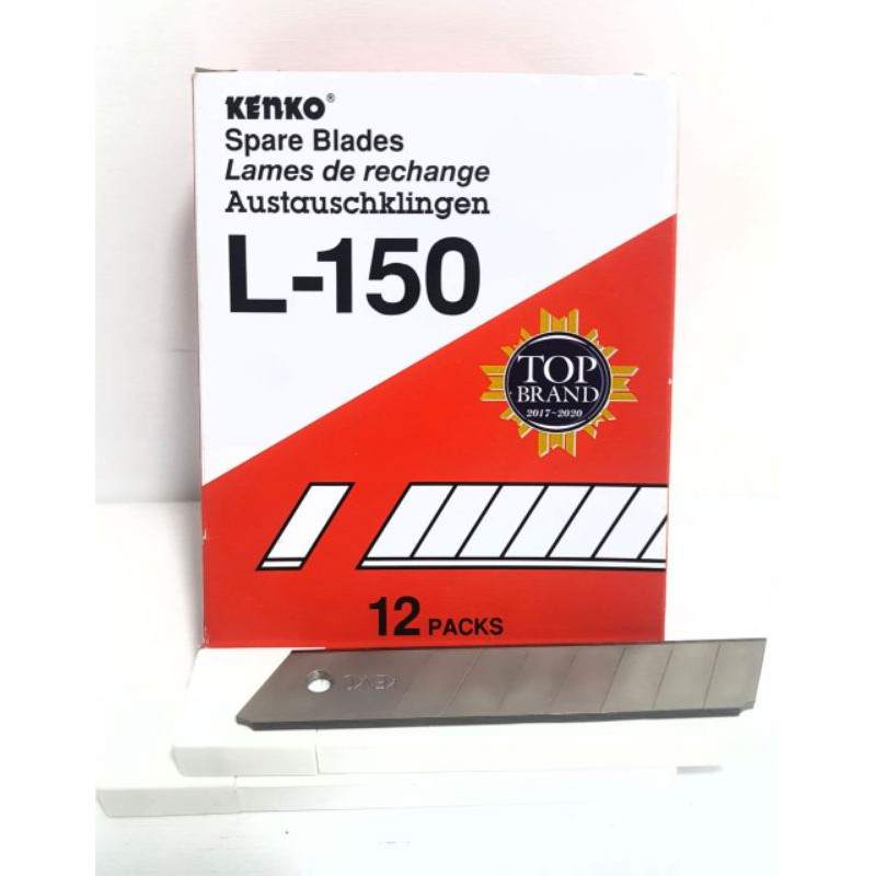 

ISI CUTTER BESAR REFILL CUTTER KENKO L-150 KUALITAS ORIGINAL