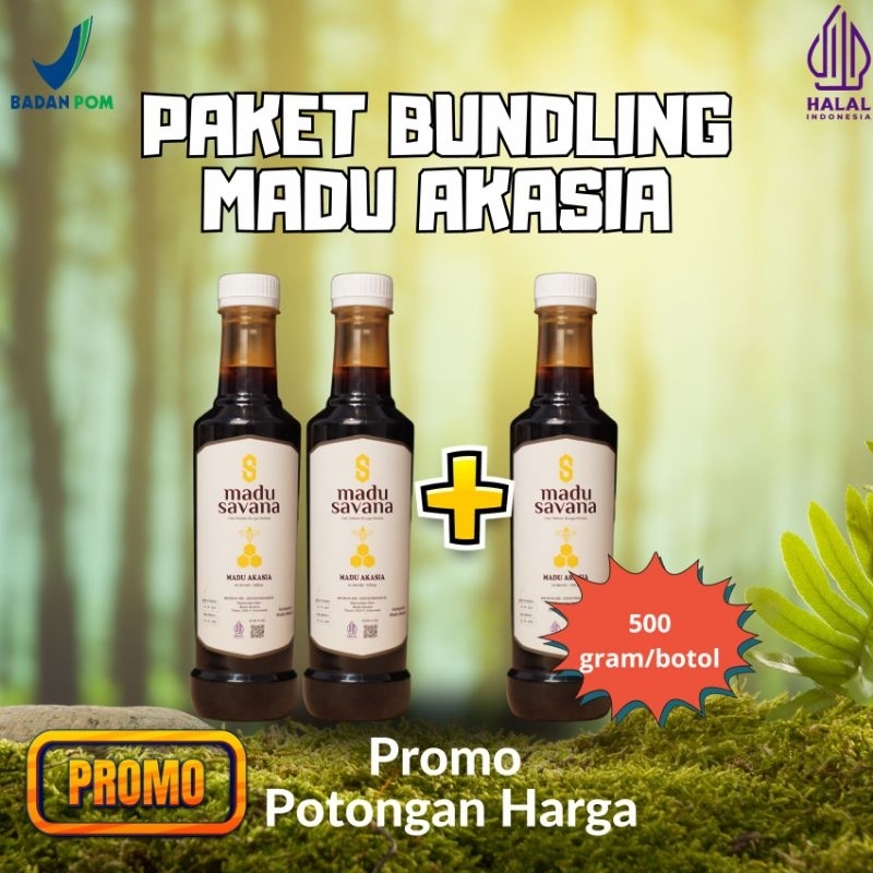 

MADU NEKTAR AKASIA MURNI PURE RAW HONEY