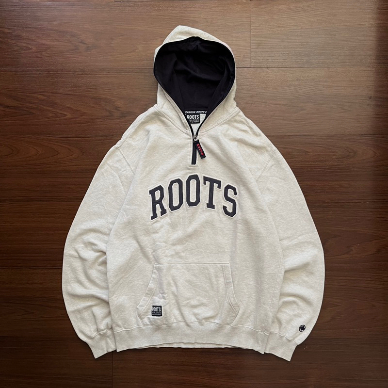 Roots Canada Arch Logo Pullover Hoodie