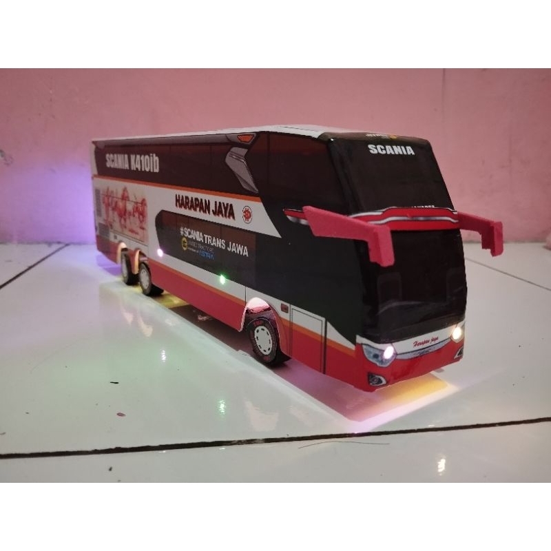 miniature bus telolet skala 43