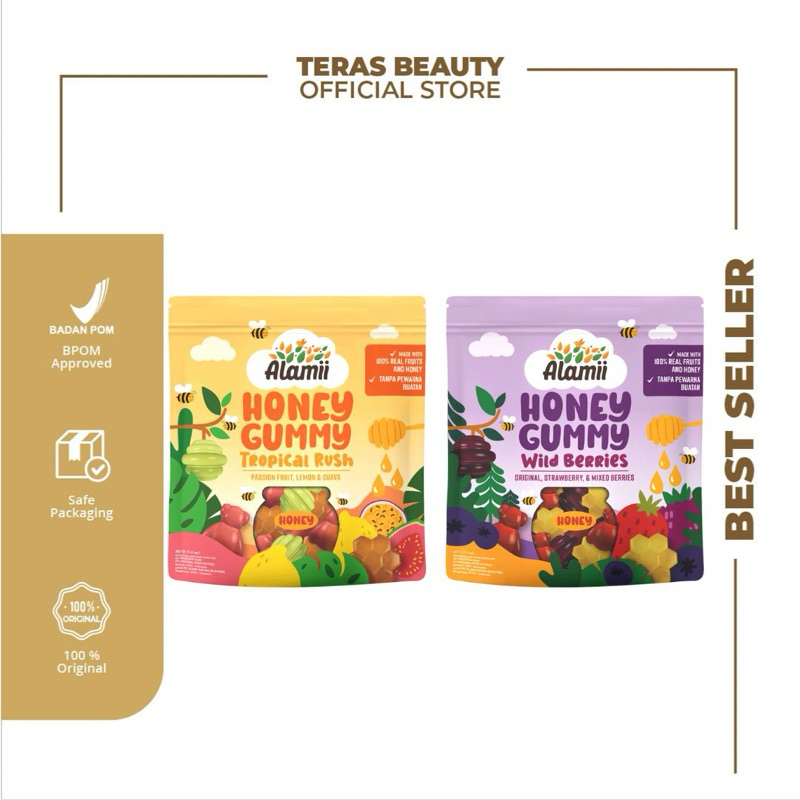 

Alamii Hindu Gummy |Wild Berries|Tropical Rush