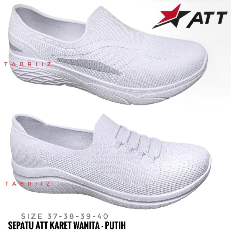 Sepatu Karet Wanita ATT Sepatu karet Jelly Wanita TERBARU - ANTI AIR LENTUR TRENDI