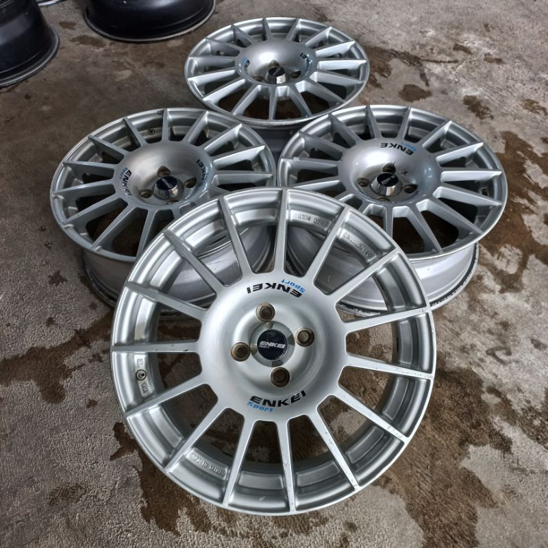 VELG MOBIL RACING SECOND | RING 17 REPLIKA ENKEI COCOK BUAT JAZZ FIESTA MOBILIO FREED MAZDA2 DLL