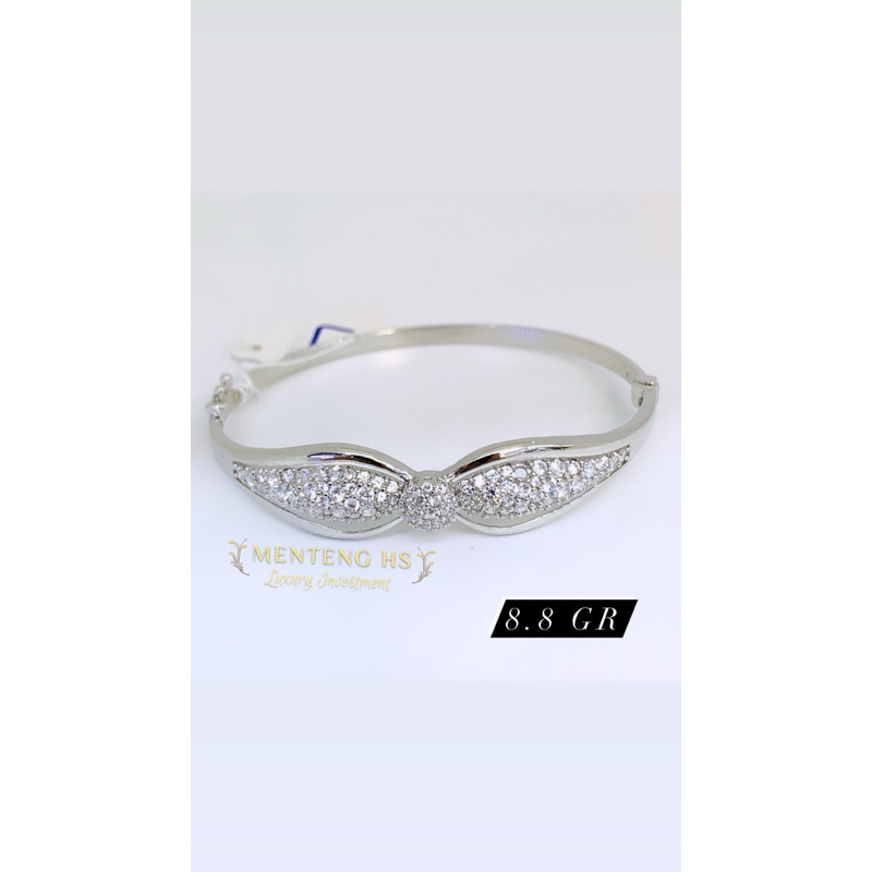 Gelang emas kadar 750% 18/22k