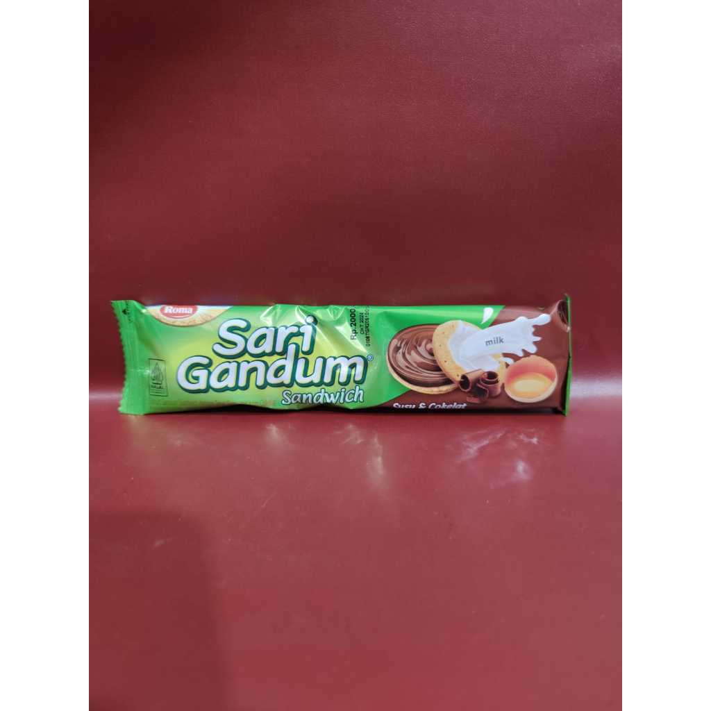 

Biskuit Roma Sari Gandum Sandwich Susu & Coklat 36gr