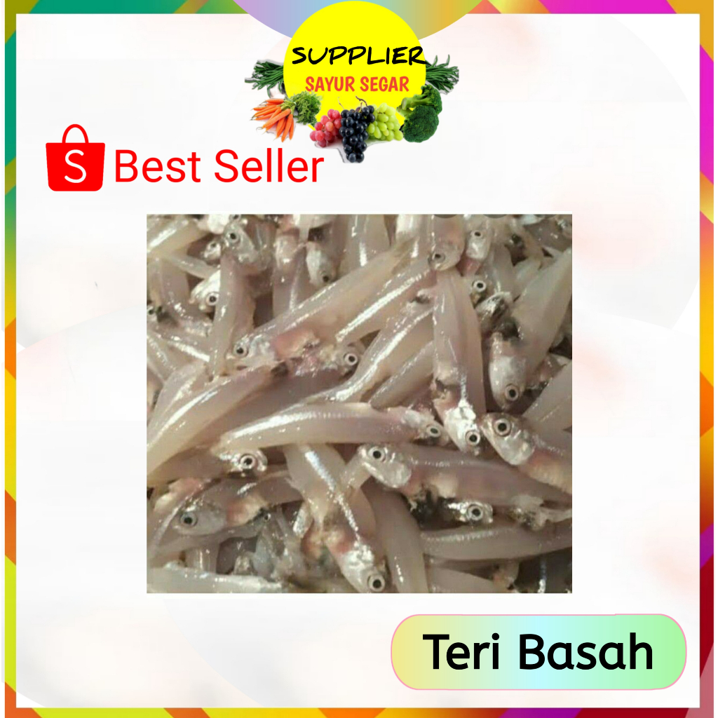 

Teri Basah Ikan Bilis -Segar Palembang