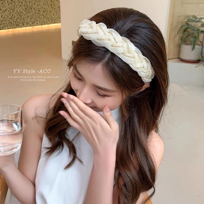 BANDO KEPANG CRYSTAL KOREA BANDO WANITA KOREA BANDO VIRAL BANDO KEKINIAN