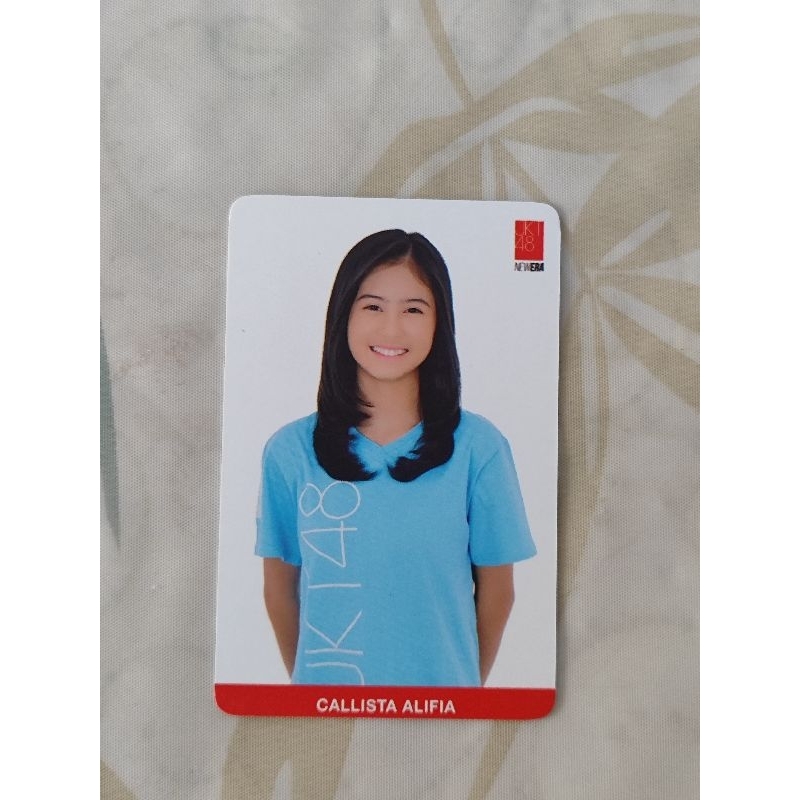 Photocard JKT48 Meet & Greet Nice To See You - Callista Alifia