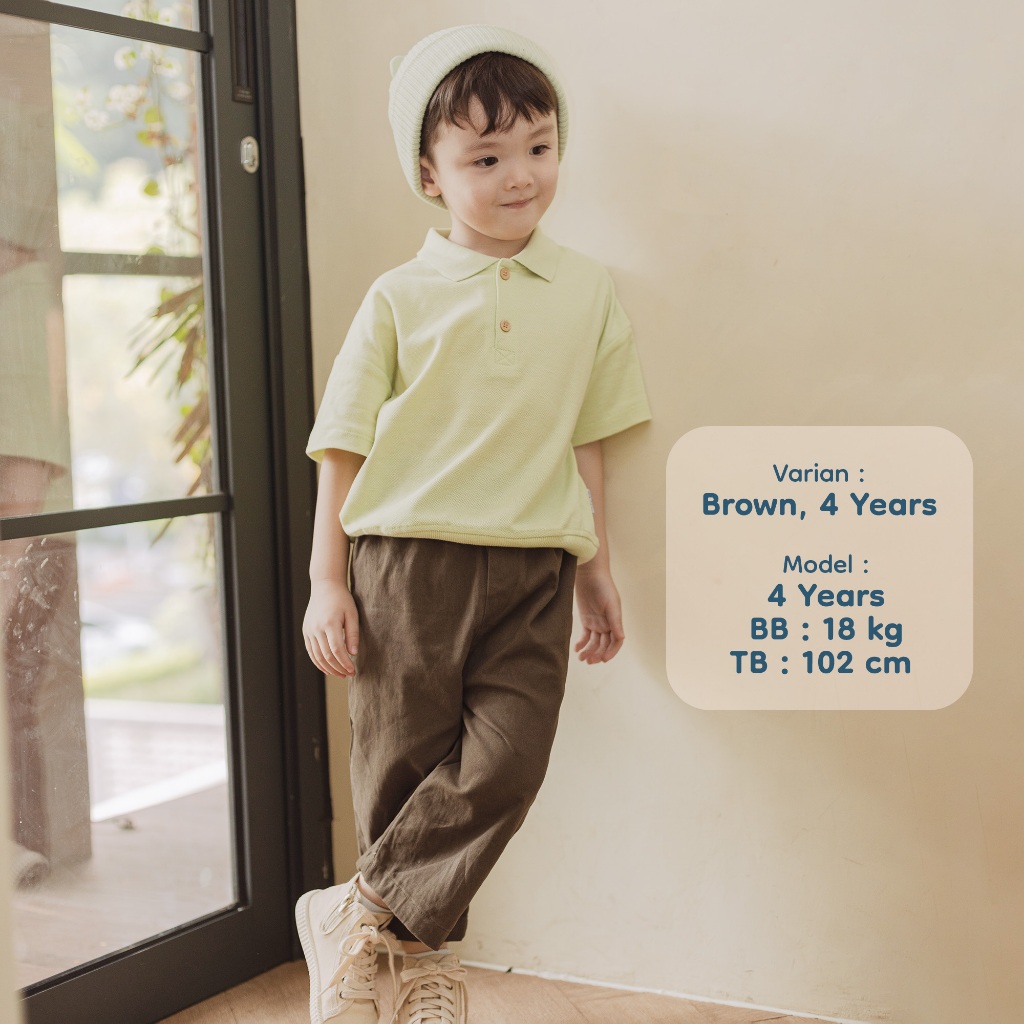 Nice Kids - Premium Chino Straight Pants (Celana Anak Unisex 1-6 Tahun)