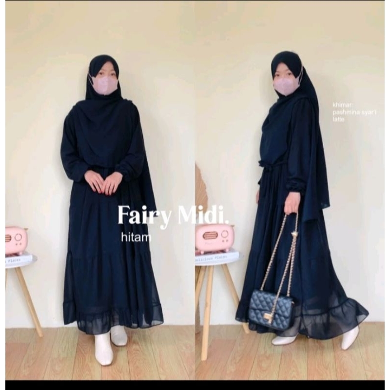 Fairy Midi Dress Nanad Hijab
