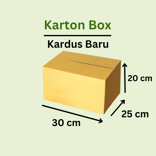 

Kardus Karton Box 30x25x20 CM Kotak Dus Packing Polos