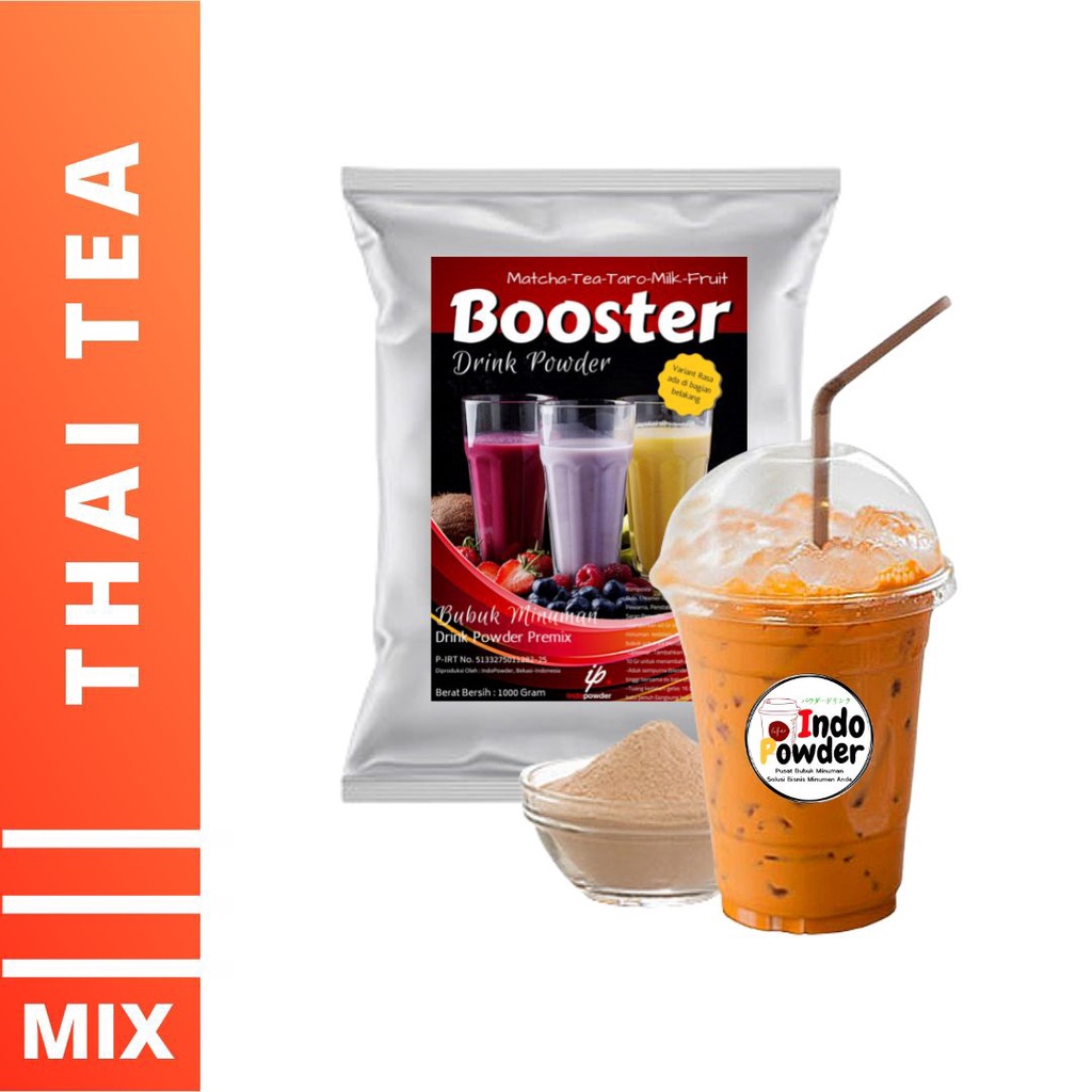 

1212 STOK READY Bubuk Minuman Thai Tea 1 Kg Thai Tea Powder Bubuk Thai Tea Powder Thai tea Thai tea bubuk