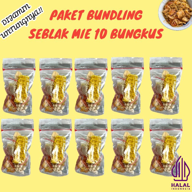

HOT Product PAKET SEBLAK MIE 1 BUNGKUS murah