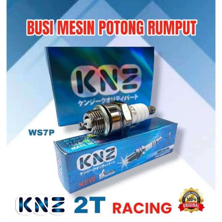 BUSI KNZ RACING 2T [ WS7F ] / BUSI MESIN POTONG RUMPUT [ KNZ RACING ]