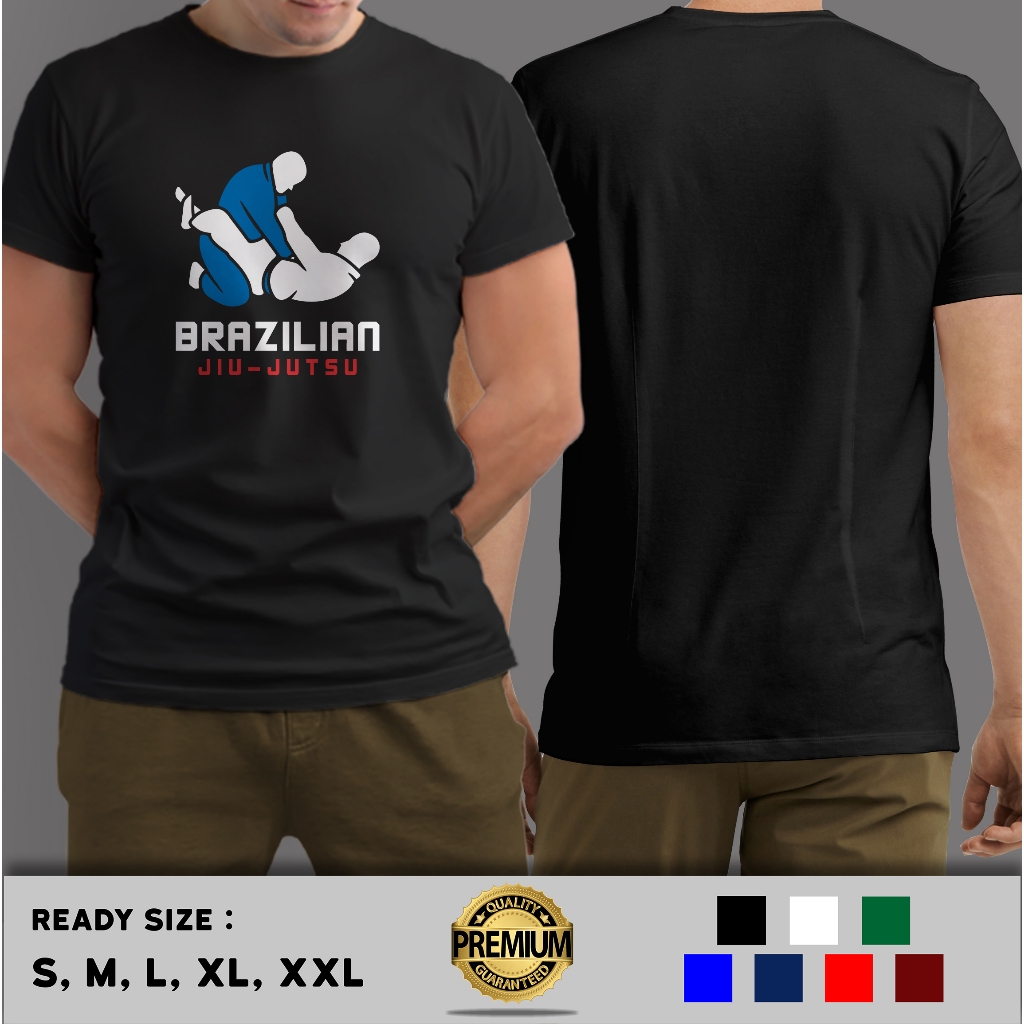 Kaos Brazilian Jiu Jitsu 02 Terlaris