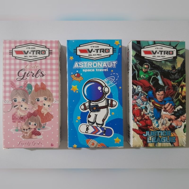 

pulpen gel fancy karakter