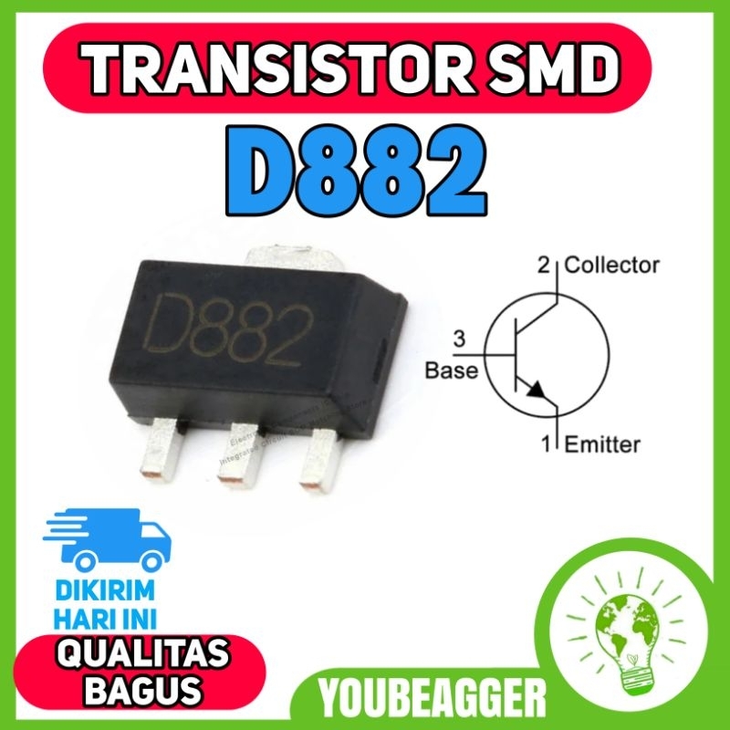 Transistor d882 smd