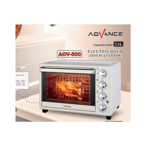 Oven Listrik Advance AOV500 Electric Oven 33 Liter 800W AOV-500