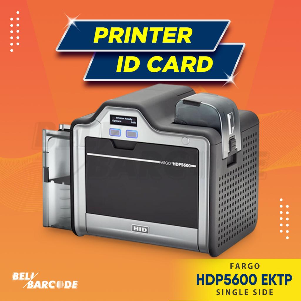 ID CARD PRINTER FARGO HDP5600 SINGLE SIDE UNTUK CETAK E-KTP