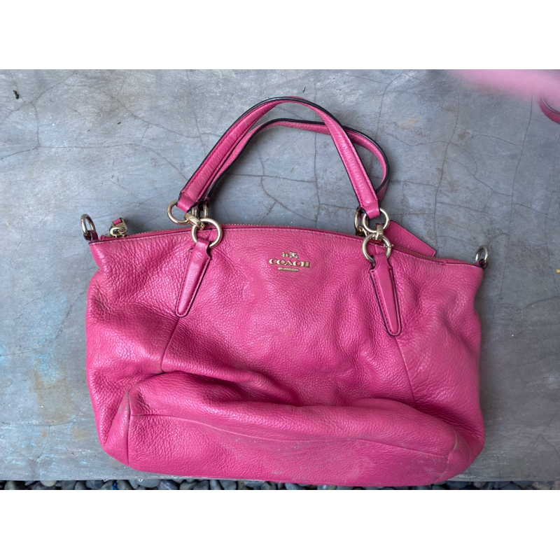 handbag coach pink