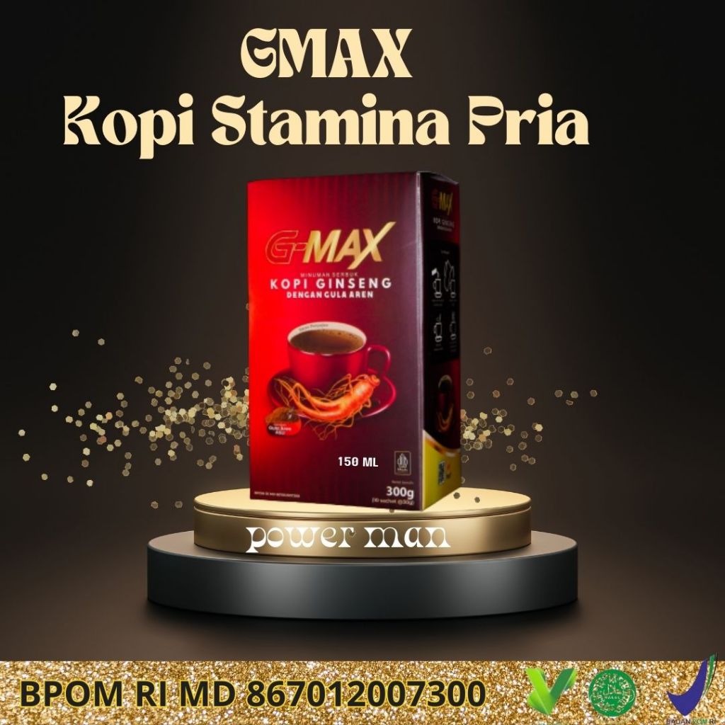 

Kopi Stamina Pria Kuat Tahan Lama GMAX Coffee Original Suplemen Pria Dewasa Pembesar Mr P Permanen Pemanjang Pembesarpennis Vitalitas Pria BPOM