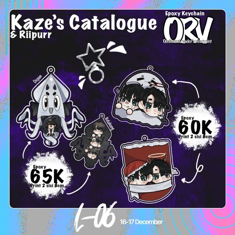 EPOXY GANTUNGAN KUNCI KEYCHAIN ORV/Omniscient Reader's Viewpoint