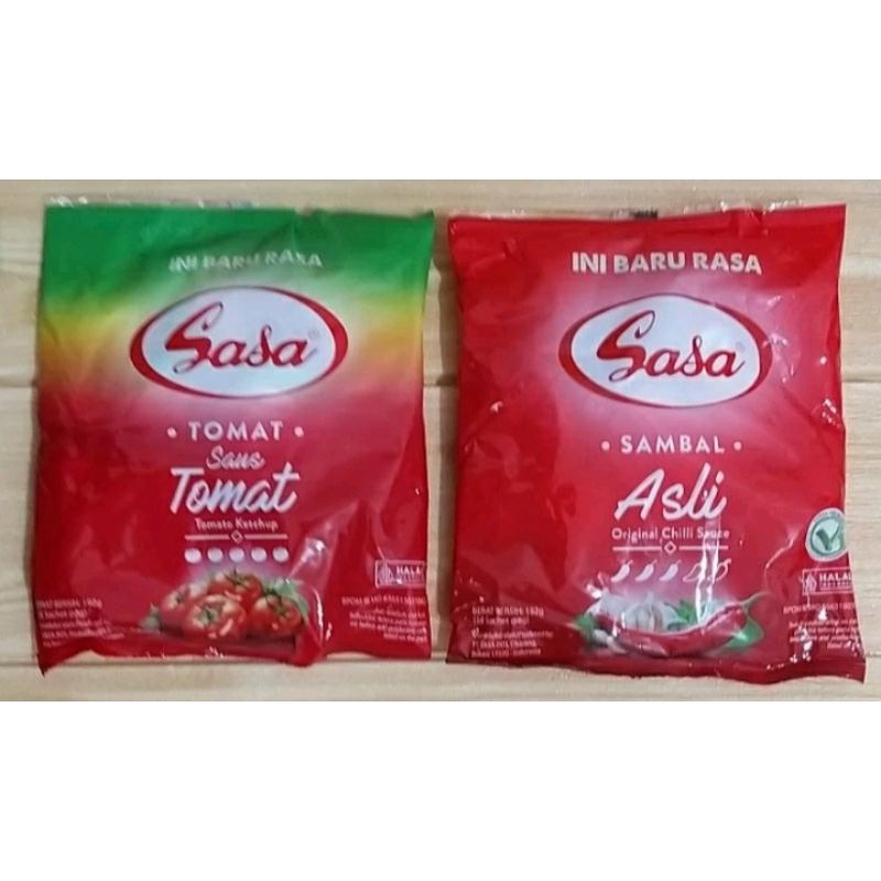 

SASA SAUS SAMBAL SACHET TOMAT ATAU ASLI BARU