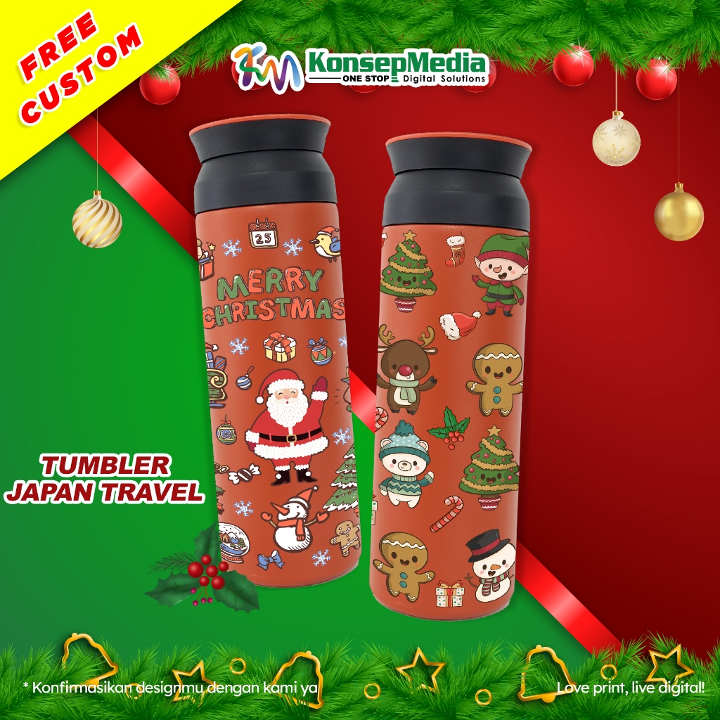 Tumbler Japan Edisi Natal || Japan Tumbler