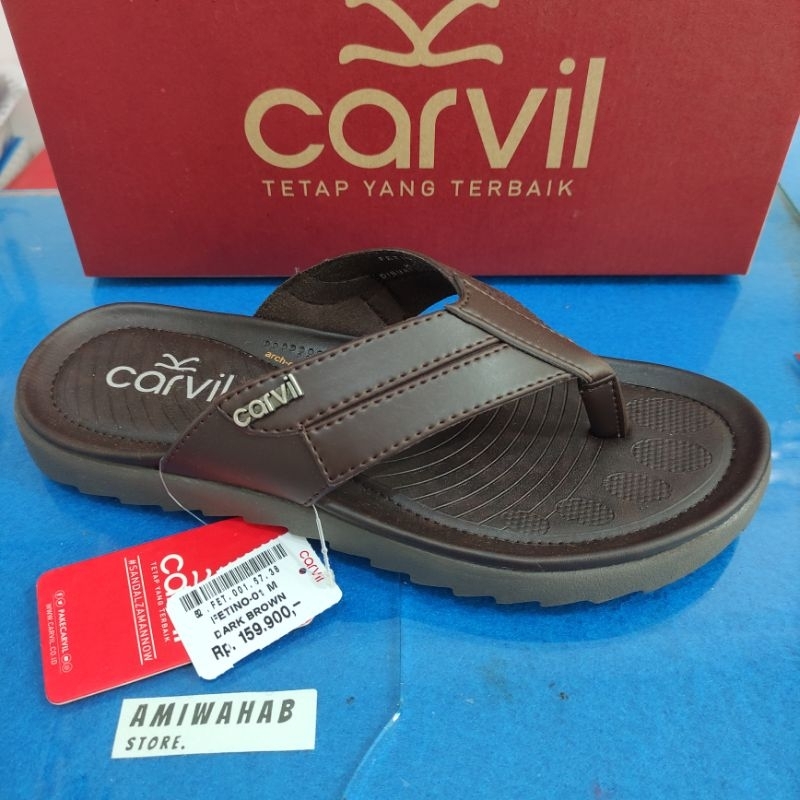 Sandal Carvil Fetino 01 | Sandal Jepit Harian Carvil | Sandal Jepit Casual Carvil