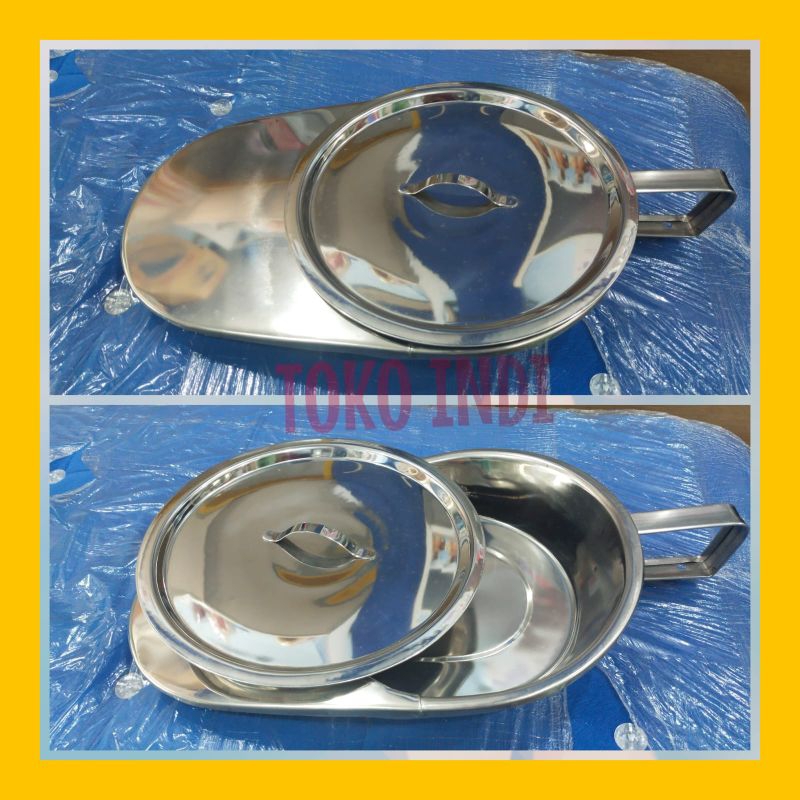 Pispot Sodok Stainless MARWA/Pispot BAB Stainless/Stikpan Stainless