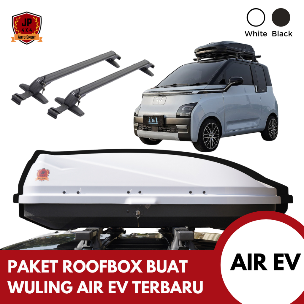 paket roof box wuling air ev terbaru