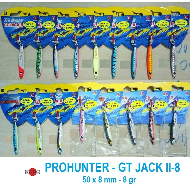PRO HUNTER - GT JACK II-8 (metal jig)
