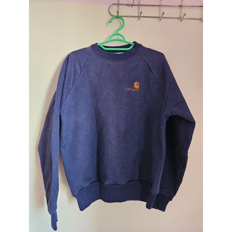 CREWNECK CARHARTT NAVY RAIN DEFENDER SECOND ORIGINAL