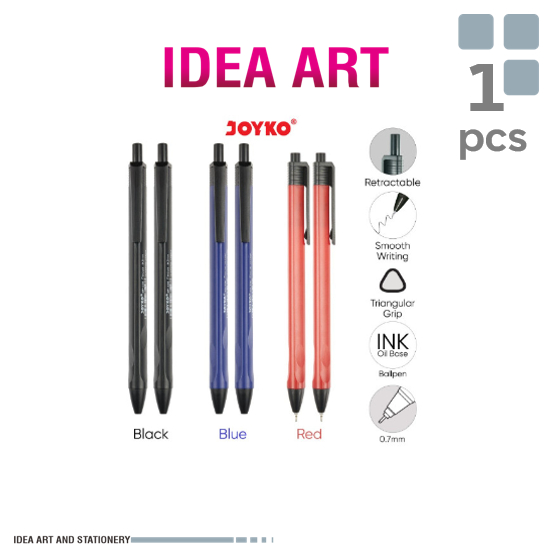 Ball Pen Pulpen Pena Joyko BP-338 Focus 0.7 mm