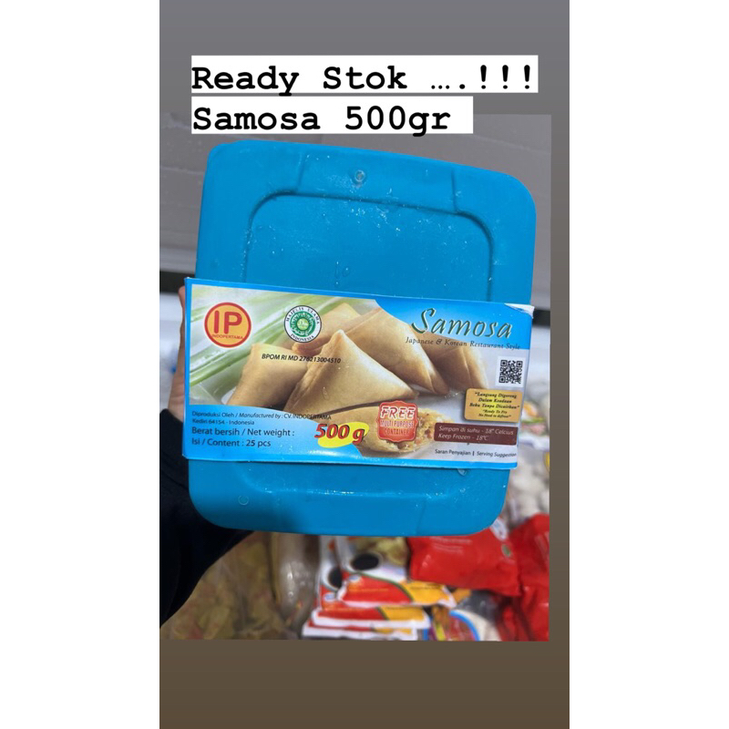 

samosa frozen berat 500gr