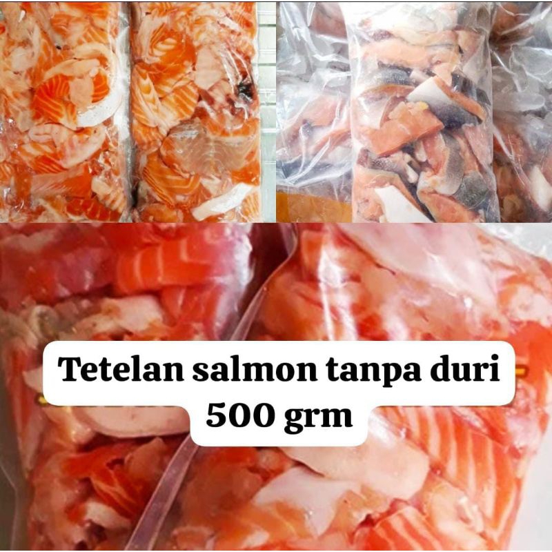 

Tetelan Salmon tanpa duri 500gr