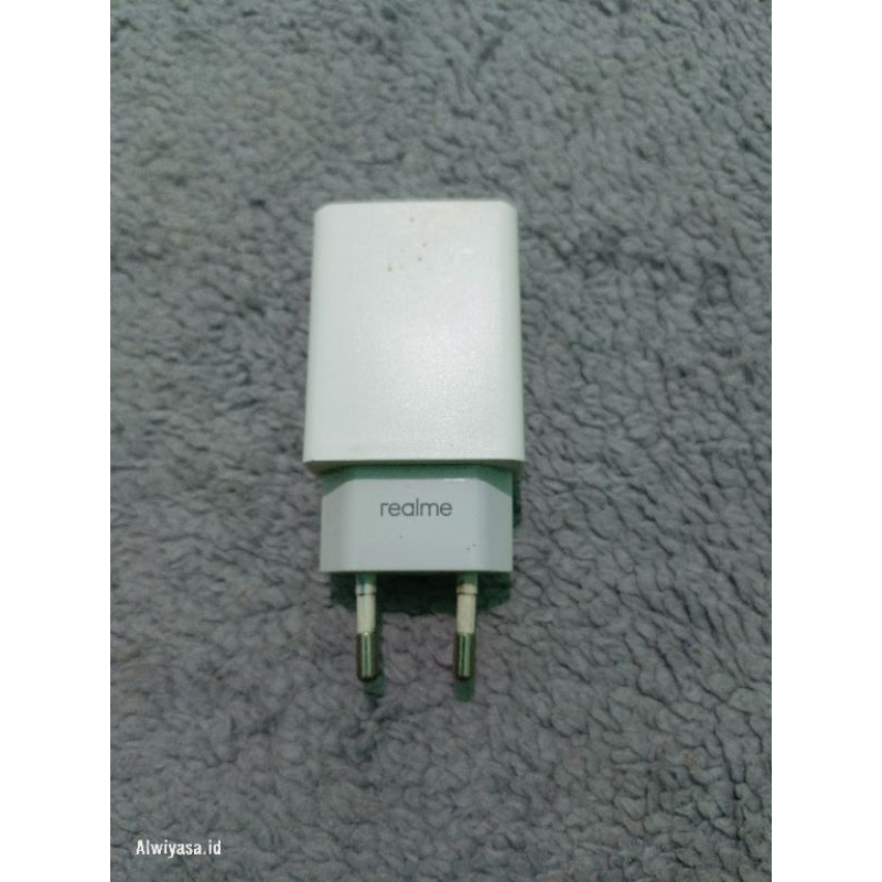 Adaptor Charger cas Realme 2A 10W Original asli bekas copotan box Hp bawaan real