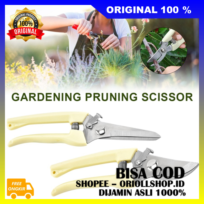 Gunting Dahan & Ranting Gunting Kebun Pangkas Dahan Ranting Pohon 100% ASLI