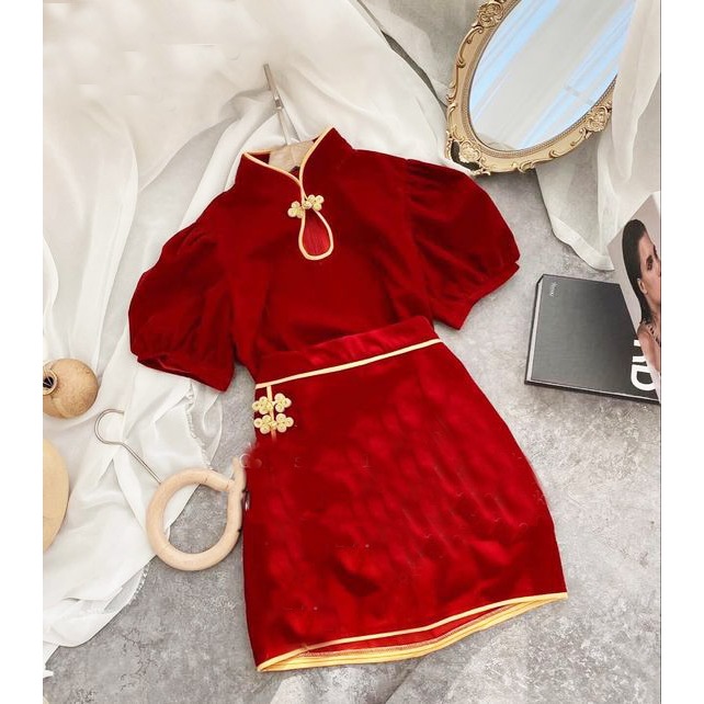 BAJU IMLEK ANAK DRESS IMLEK ANAK CHEONGSAM IMLEK ANAK BAJU CNY ANAK DRESS CNY ANAK QIBAO ANAK QIPAO 