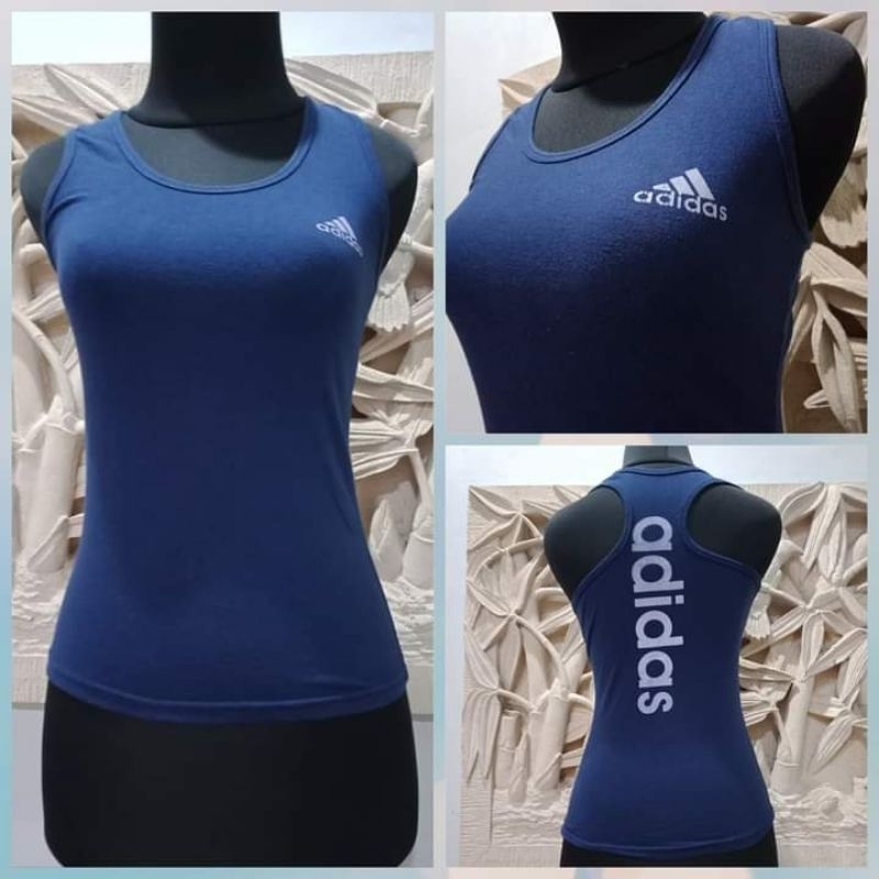 Kaos Wanita Tanpa Lengan Kaos Olahraga Wanita Kaos Singlet Wanita Preloved Thrift