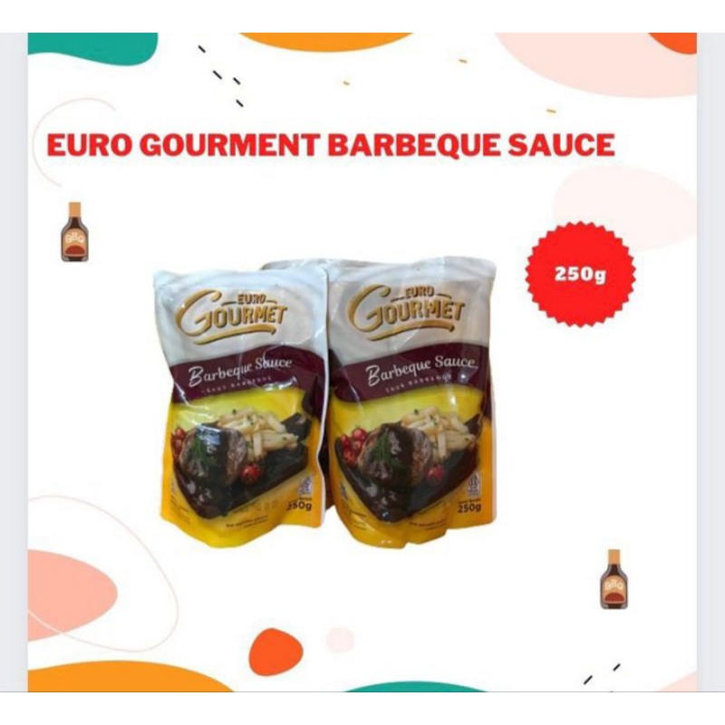 

EURO GOURMET SAUS BARBEQUE 250GR