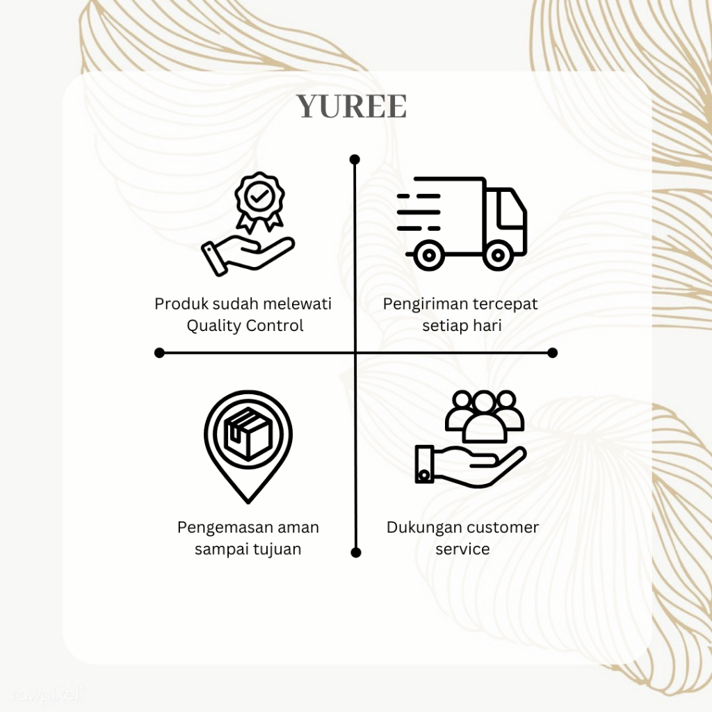 YUREE Teddy Bracelet 18K Gold Plated Perhiasan Gelang Beruang Titanium Gelang Teddy Stainless Steel