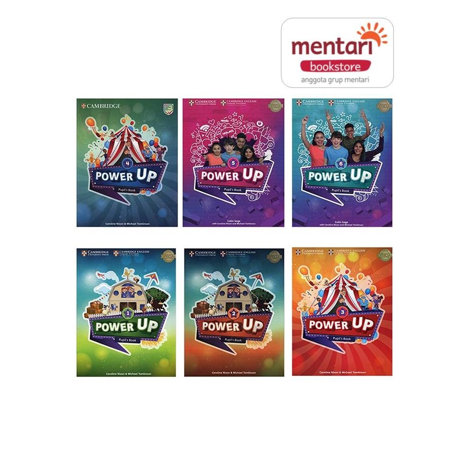 Power Up Pupil's Book | Buku Pelajaran Bahasa Inggris Jenjang Primary / Sekolah Dasar