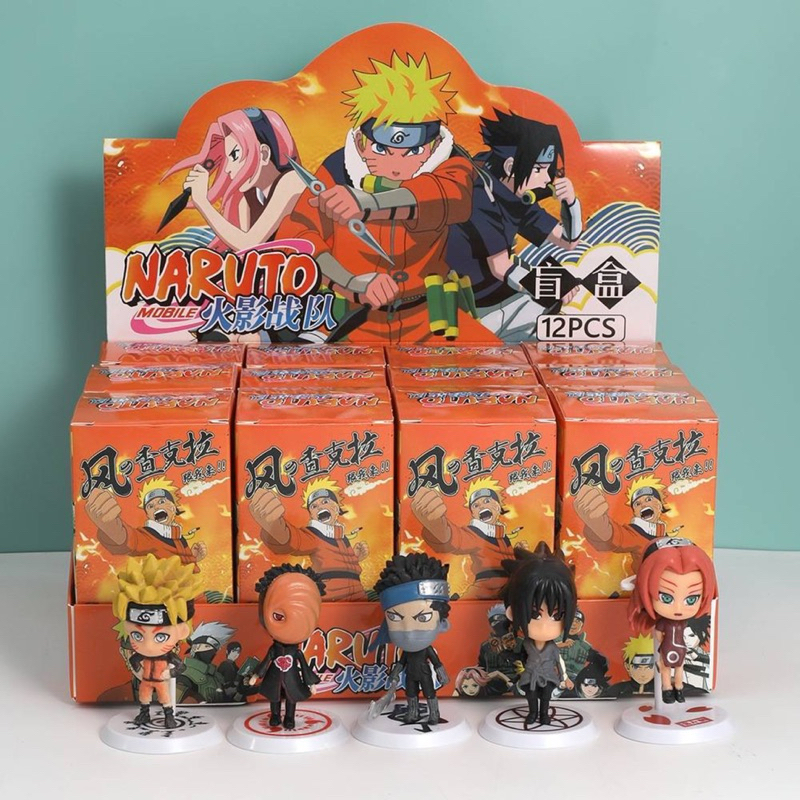 TERMURAH Figure Naruto Chibi /Anime Naruto Sasuke sakura blind box