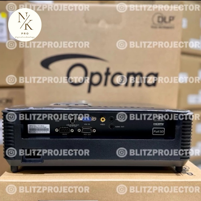Optoma x400lve / proyektor optoma 4000lumens