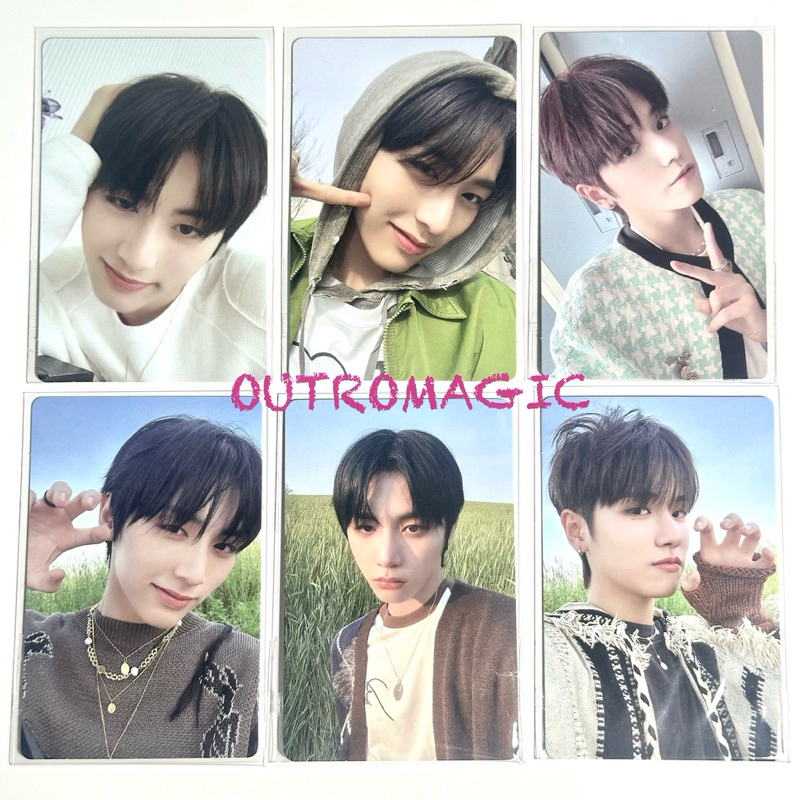 TAESAN RIWOO BOYNEXTDOOR PHOTOCARD ALBUM PC OFFICIAL WHO CRUNCH WHY DAZED MOODY TAESAN HOODI TAESAN 